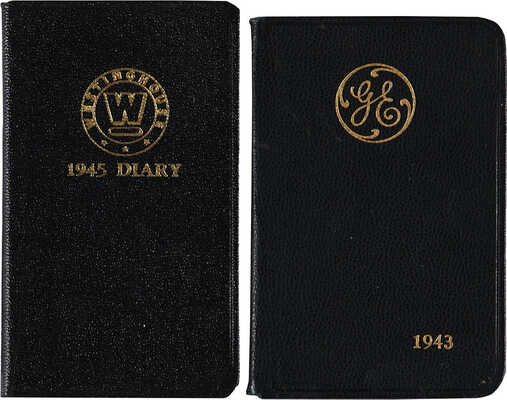 Лот из двух записных книжек [незаполненных]. 1943-1945